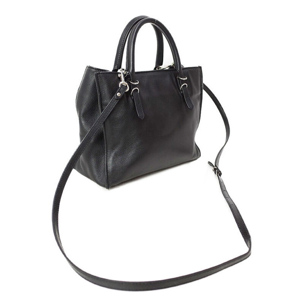 BALENCIAGA Paper Zip Around Shoulder Bag Black - Picture 2 of 9